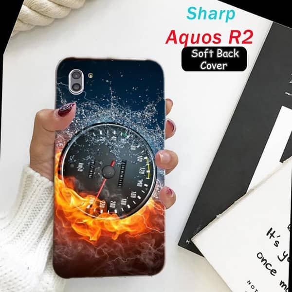Sharp Aquos R2 Back Cover - Speed Soft Silicone Case