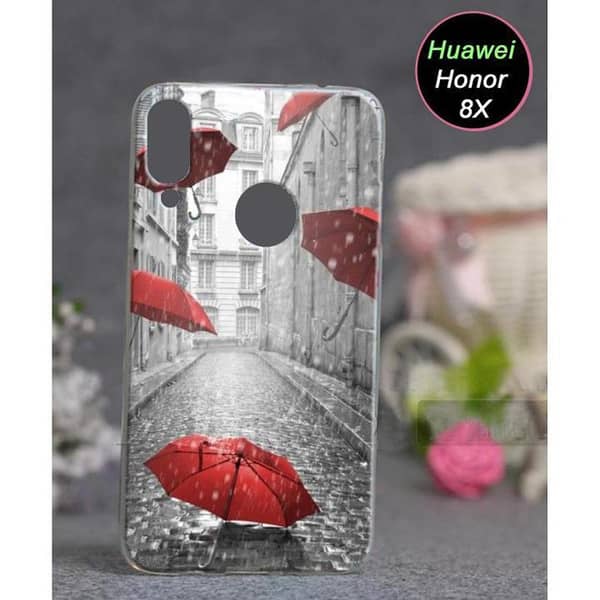 Huawei Honor 8X Back Cover: Rain Design Soft Silicone Case