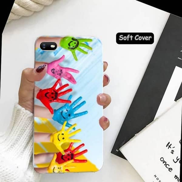 Oppo A1K Art Design Soft Silicone Back Cover