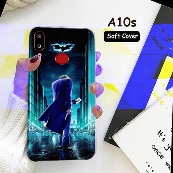 Samsung A10S Back Cover: Joker Design Soft Silicone Case