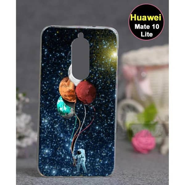 Huawei Mate 10 Lite Back Cover in Space Design – Soft Silicone Case