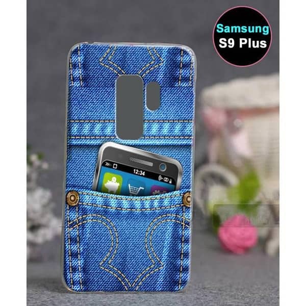 Samsung S9 Plus Back Cover - Print Design Soft Silicone Case