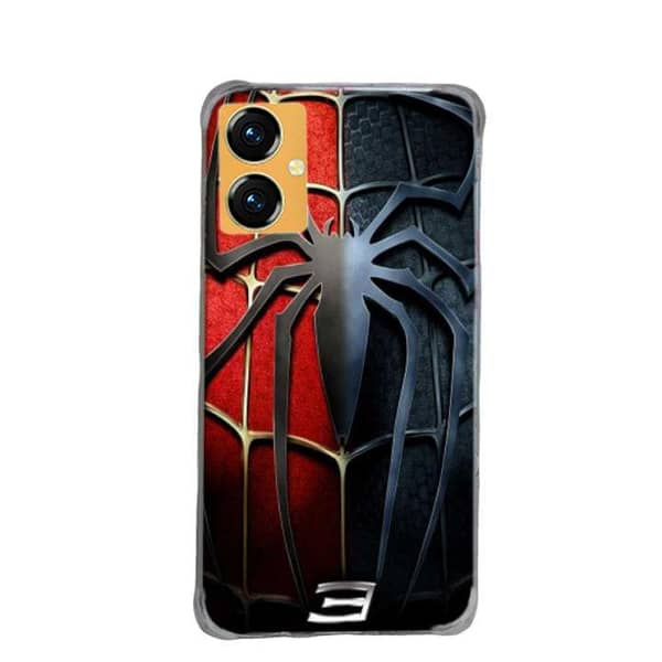 Sparx Neo 7 Ultra Soft Silicone Back Cover – Spider Man Design