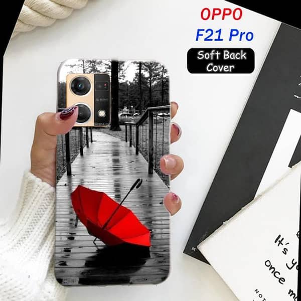 Oppo F21 Pro Rain Design Soft Silicone Back Cover