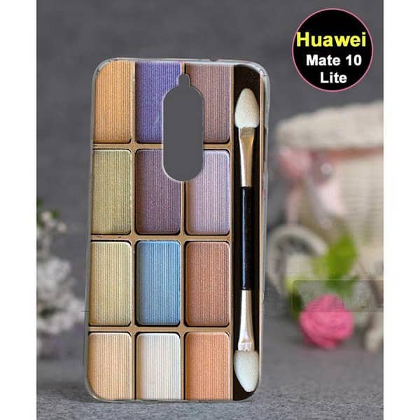 Huawei Mate 10 Lite Back Cover — Makeup Design Soft Silicone Case