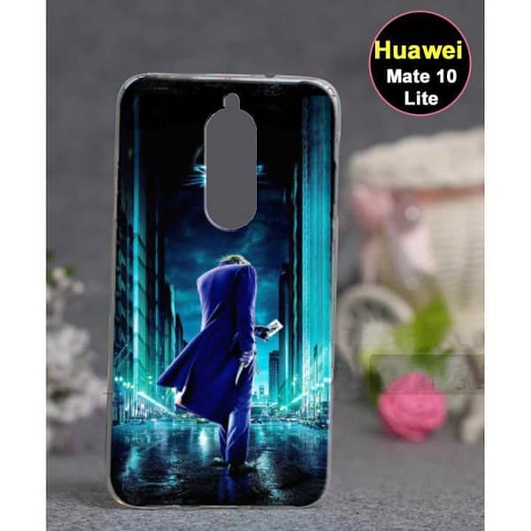 Huawei Mate 10 Lite Back Cover: Soft Silicone Case with Joker Print