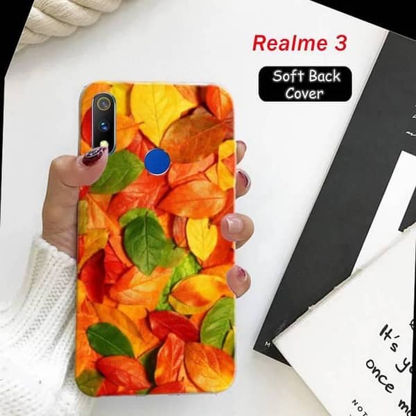 Realme 3 Back Cover – Art Design Soft Silicone Case