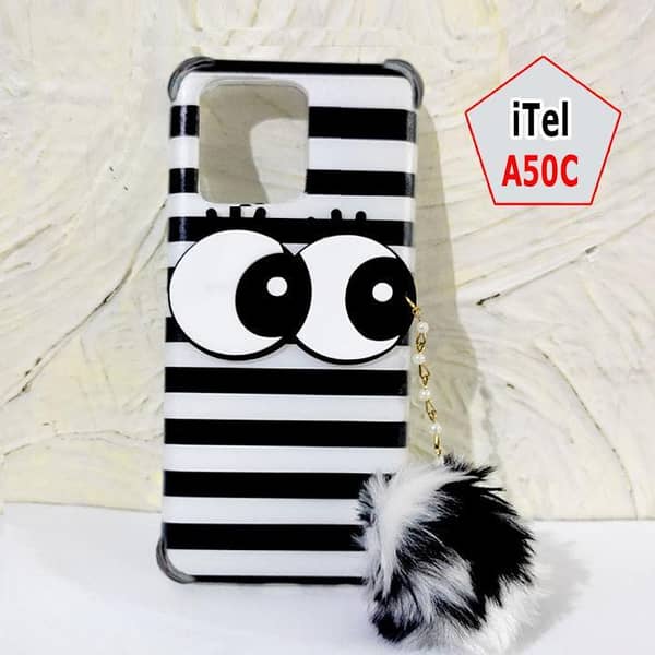 Back Cover Case for Itel A50C | Soft Silicone, Slim Fit with Scratch Protection
