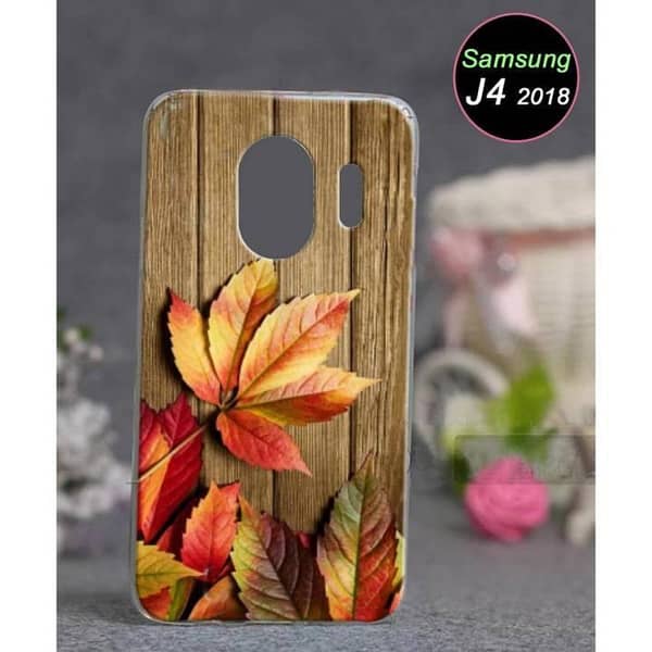 Samsung J4 2018 Back Cover – Print Design Soft Silicone Case