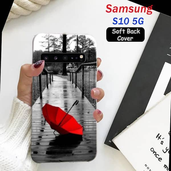 Samsung S10 5G Rain Design Soft Silicone Back Cover
