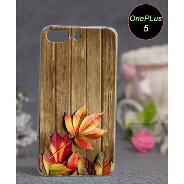OnePlus 5 Back Cover — Print Design Soft Silicone Case