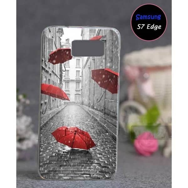 Samsung S7 Edge Rain Design Soft Silicone Back Cover