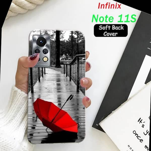 Infinix Note 11S Rain Design Soft Silicone Back Cover