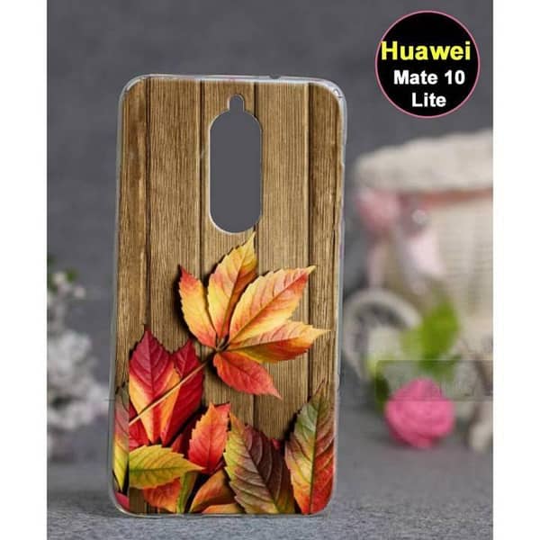 Huawei Mate 10 Lite Back Cover: Print Design Soft Silicone Case