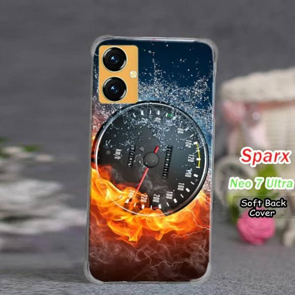 Sparx Neo 7 Ultra Back Cover – Speed Design Soft Silicone Case