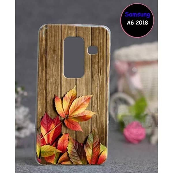 Samsung A6 (2018) Back Cover – Print Design Soft Silicone Case