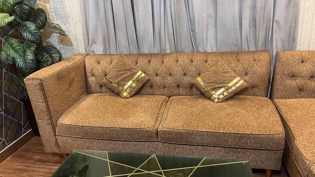 L SHAPE SOFA 2