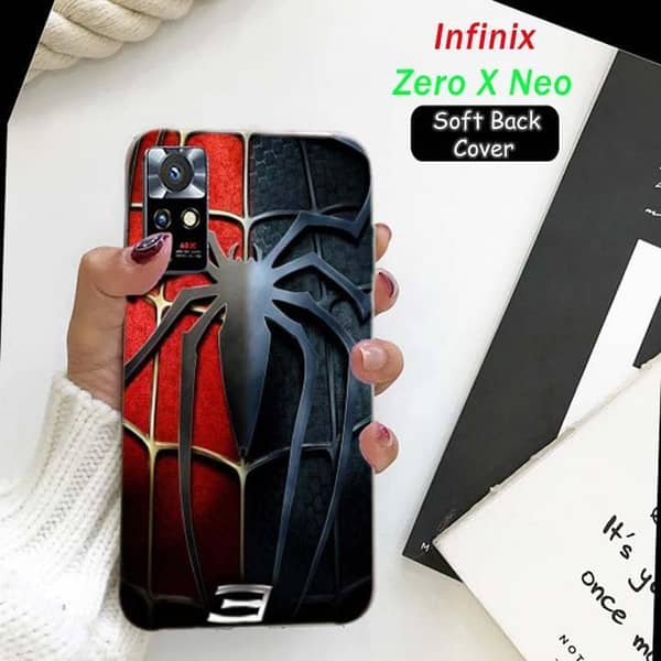 Infinix Zero X Neo Back Cover – Spider-Man Silicone Case