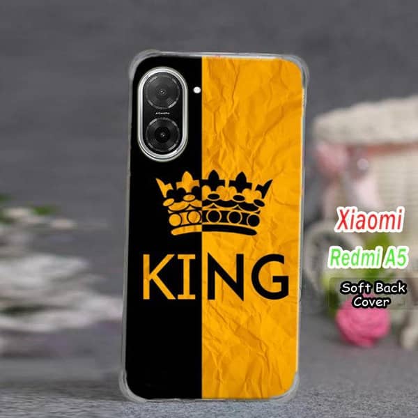 Xiaomi Redmi A5 Yellow Soft Silicone Back Cover