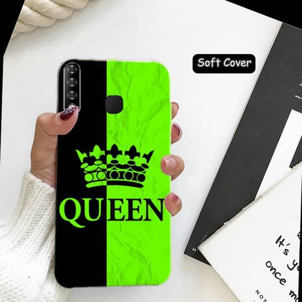Infinix 3 Plus X627 Back Cover - Queen Design Soft Silicone Case