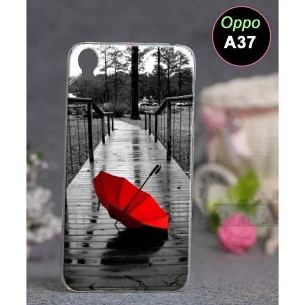 Oppo A37 Back Cover: Rain Design Soft Silicone Case
