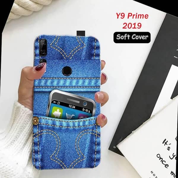 Huawei Y9 Prime 2019 Back Cover — Print Design Soft Silicone Case