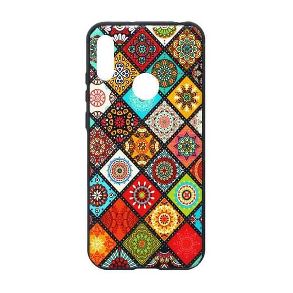 Huawei P20 Lite Art Floral Soft Silicone Back Cover with Precision Cutouts and Flexible Protection