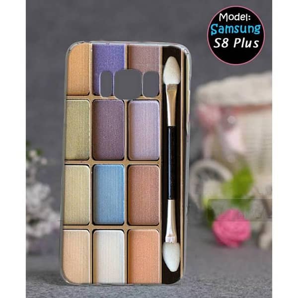 Samsung S8 Plus Back Cover - Makeup Design Soft Silicone Case