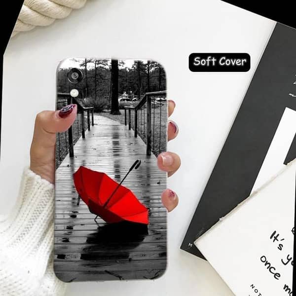 Infinix S5 Back Cover: Rain Design Soft Silicone Case
