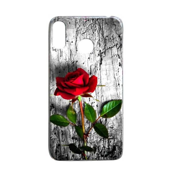 Soft Back Cover for Huawei Honor 8C — Flexible Silicone Case with Digital Print and Full Button Access
