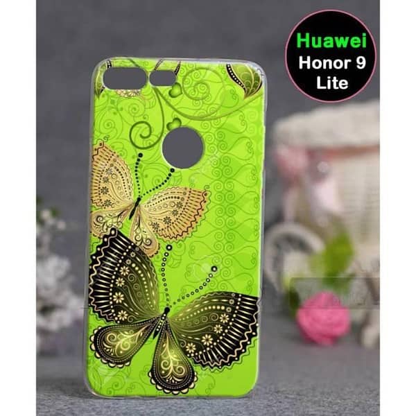Huawei Honor 9 Lite Back Cover | Butterfly Style Soft Silicone Case