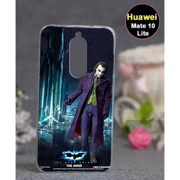 Huawei Mate 10 Lite Back Cover - Joker Design Soft Silicone Case