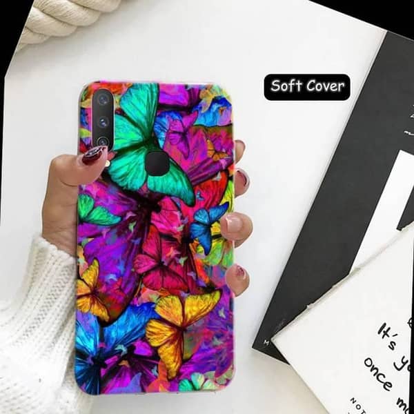 Vivo V15 Back Cover: Art Design Soft Silicone Case