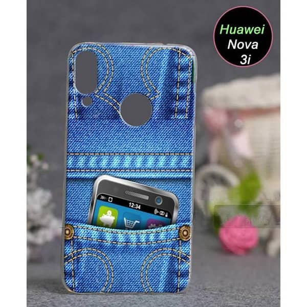 Huawei Nova 3i Back Cover - Print Design Soft Silicone Case