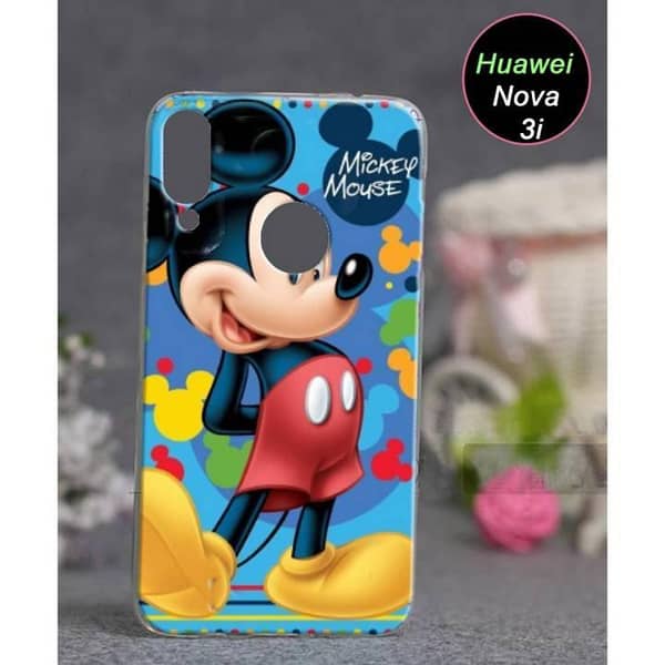 Huawei Honor 8X Back Cover - Mickey Mouse Soft Silicone Case