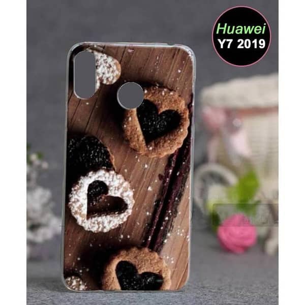Huawei Y7 Prime 2019 Back Cover – Chocolate Design Soft Silicone Case