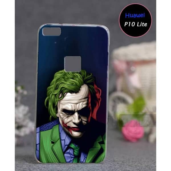 Huawei P10 Lite Back Cover: Joker Design Soft Silicone Case
