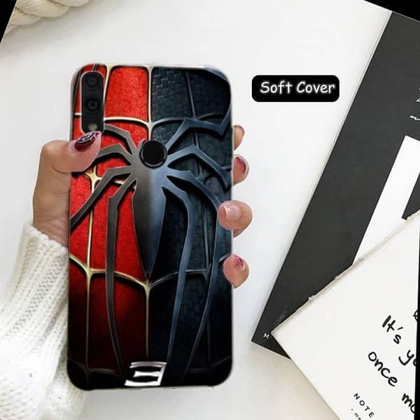 Huawei Honor 10 Lite Back Cover – Spider Style Soft Silicone Case