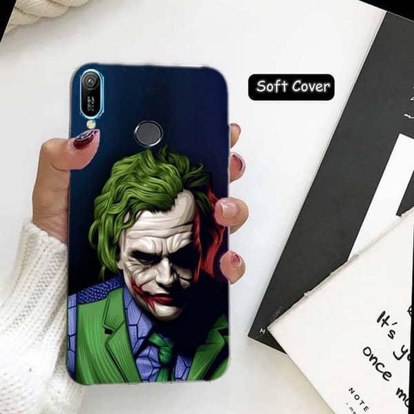 Huawei Y6 Prime 2019 Back Cover – Joker Star Style Soft Silicone Case