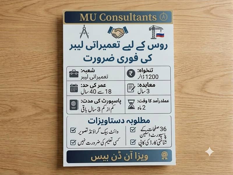 WORK VISA AVAILABLE, 0