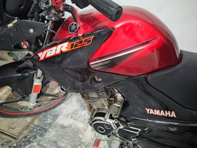 ybr red 125cc