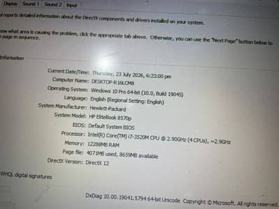 Core i7 3rd gen