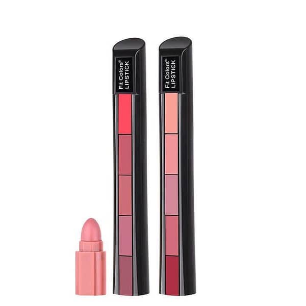 5-in-1 Lipstick Set: Multi-Color Lip Colors for Women