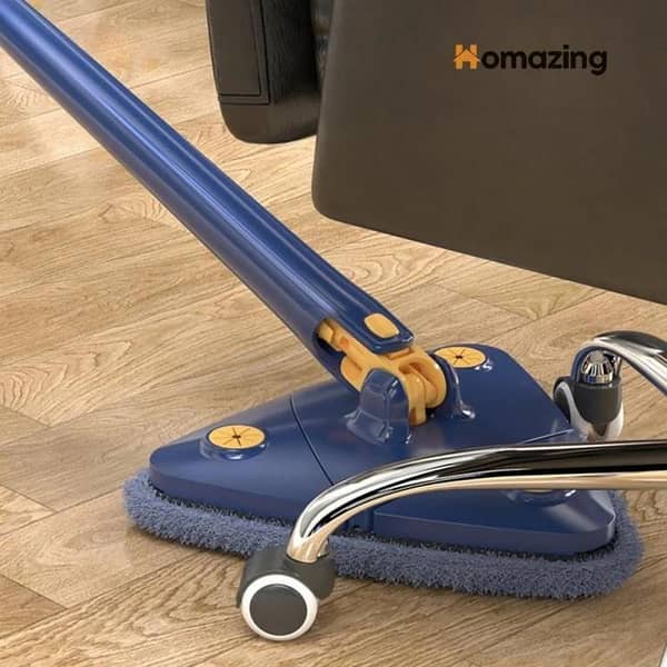 360° Rotatable Floor Mop – Microfiber Spin Cleaning Mop with Flexible Handle**