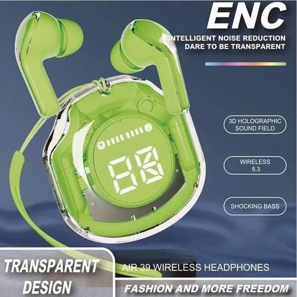 Air 39 TWS Earbuds – Comfortable Fit, Clear Calls and High-Quality Audio