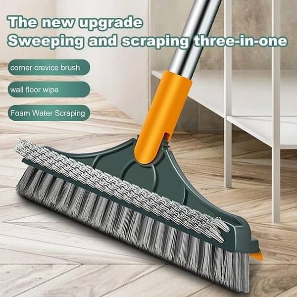 3-in-1 Magic Scrub Brush – Multifunctional Cleaning Brush for Kitchen, Bathroom, Sink, Tiles & Household Use