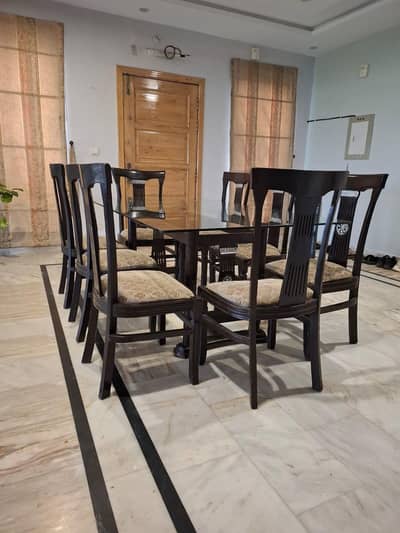 Big Dining Table With Chairs For Sale