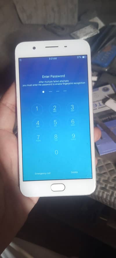 OPPO F1s locked hai read add