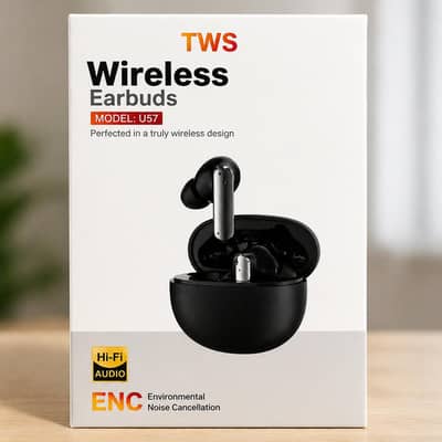 TWS wireless earbuds u60,u56,u57 e19,u39