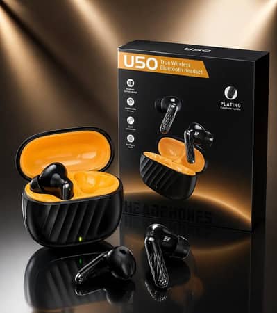 U50 Wireless Earbuds Bluetooth 5.3 Hi-Fi Stereo Sound